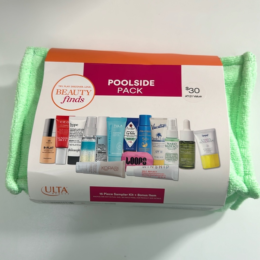 Ulta Beauty Poolside Pack 15PC Set